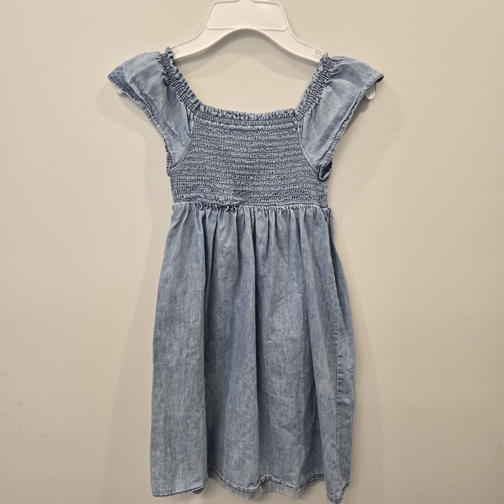 Light Blue Kids Casual Dress